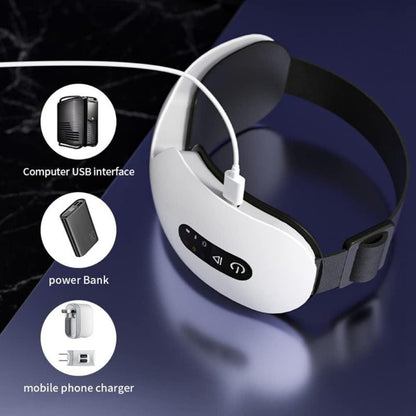 Purify Rechargeable Bluetooth Electric Eye Massager with Heat & Vibration