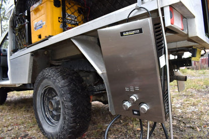 Bushranger 78X04 Portable Gas Hot Water Shower Kit - Camping 4x4 Outdoor Shower