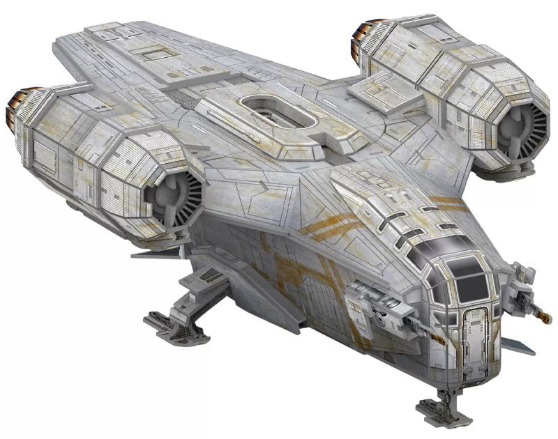 Star Wars Mandalorian Paper Model Kits Razor Crest & Sandcrawler Set 3D Puzzle