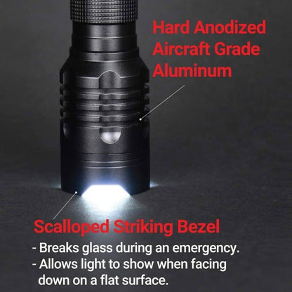 Feit 3 Piece Electric LED Flash Lights Kit Ultra Bright 1700, 1000, 500 Lumens