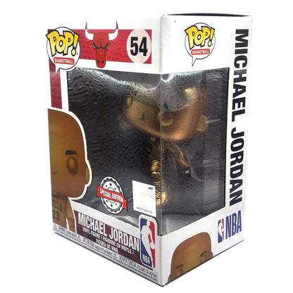Funko Pop! Basketball Chicago Bulls Michael Jordan Gold Vinyl Figure 54 Kids Toy