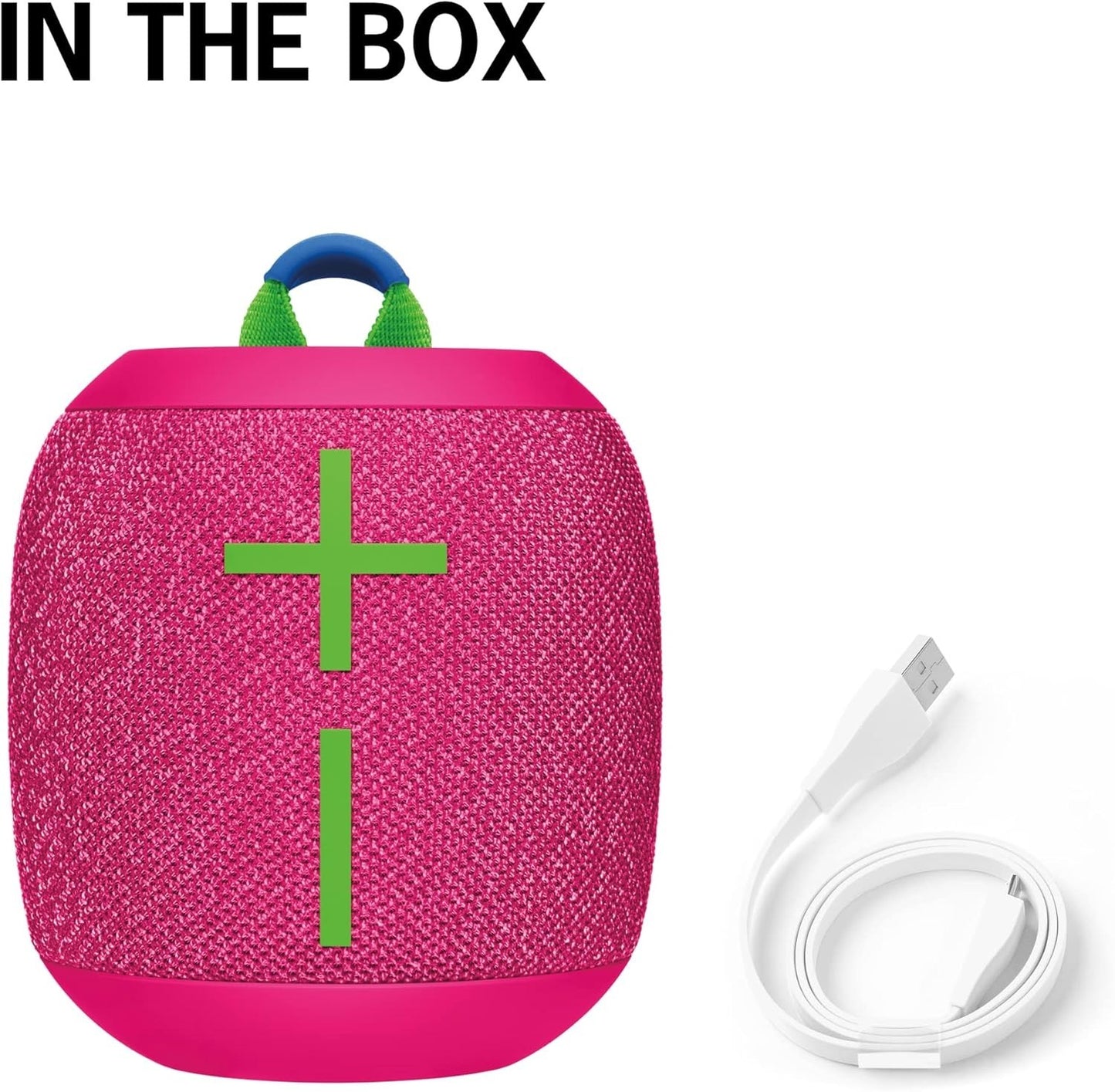 Ultimate Ears Wonderboom 3 Portable Wireless Outdoor Bluetooth Speaker HyperPink