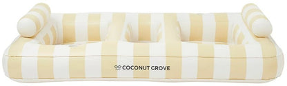Coconut Grove Luxe Twin Hammock Float 2-Person Pool Float with Mesh Hammock
