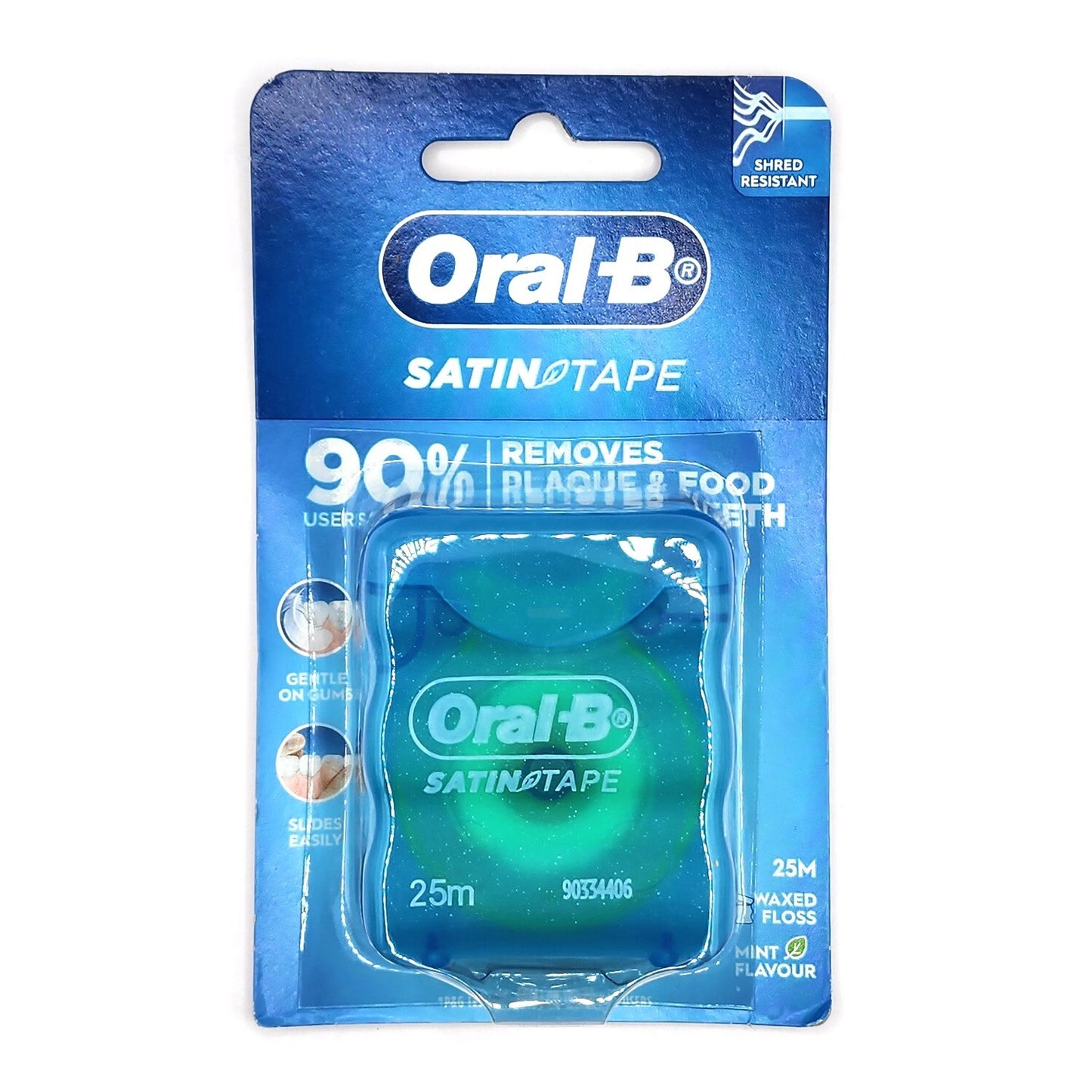 2 x25m Oral-B Satin Tape Dental Floss Mint Healthy Teeth Protection Fresh Breath