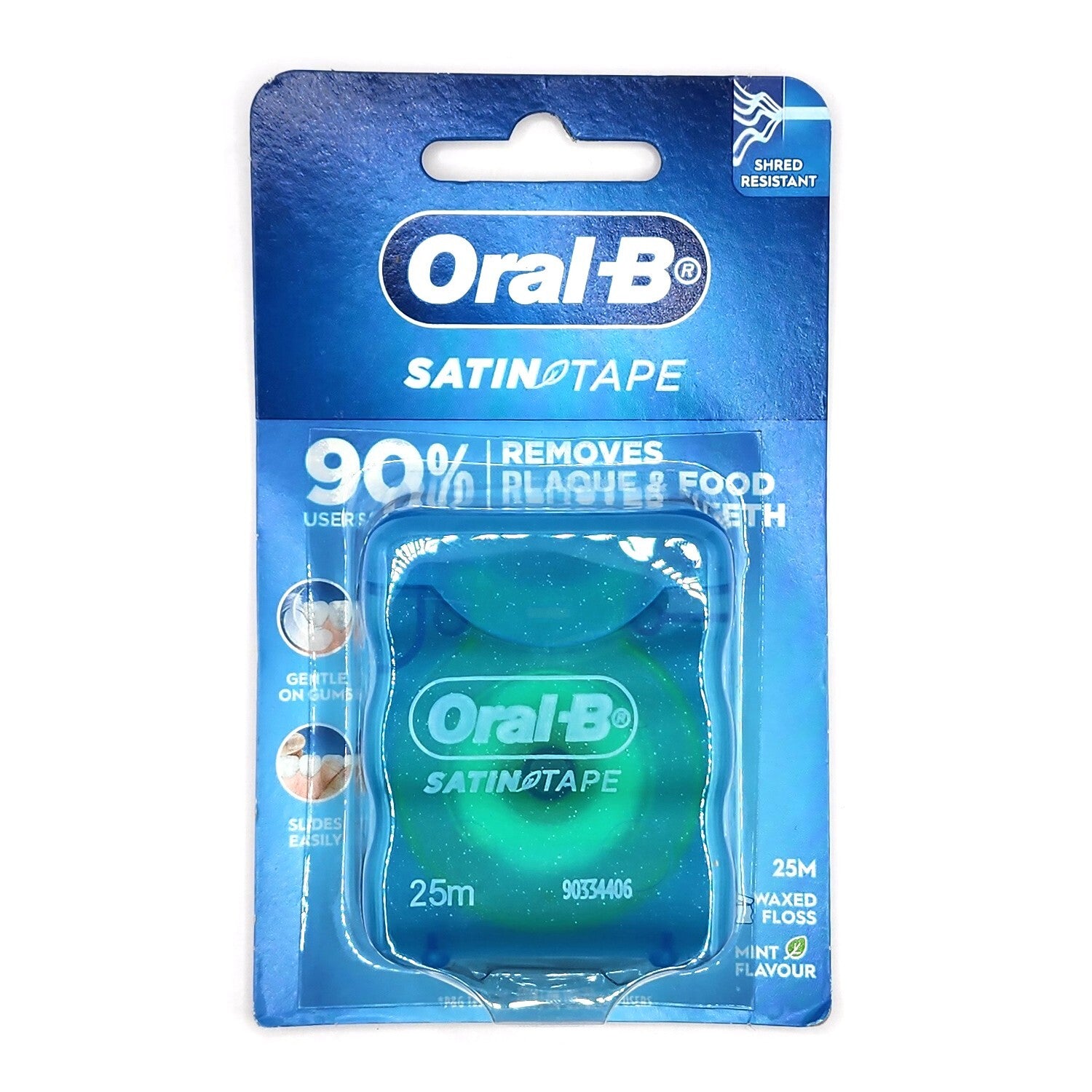 2 x25m Oral-B Satin Tape Dental Floss Mint Healthy Teeth Protection Fresh Breath