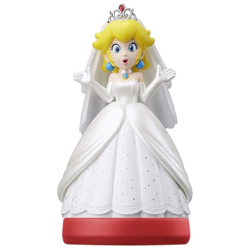 Nintendo Amiibo Character Peach Wedding Switch Wii U 3DS Odyssey Collection NFC