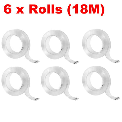 Alien Tape Nano Double Sided Tape Multipurpose Removable Adhesive Hold 7.94kg
