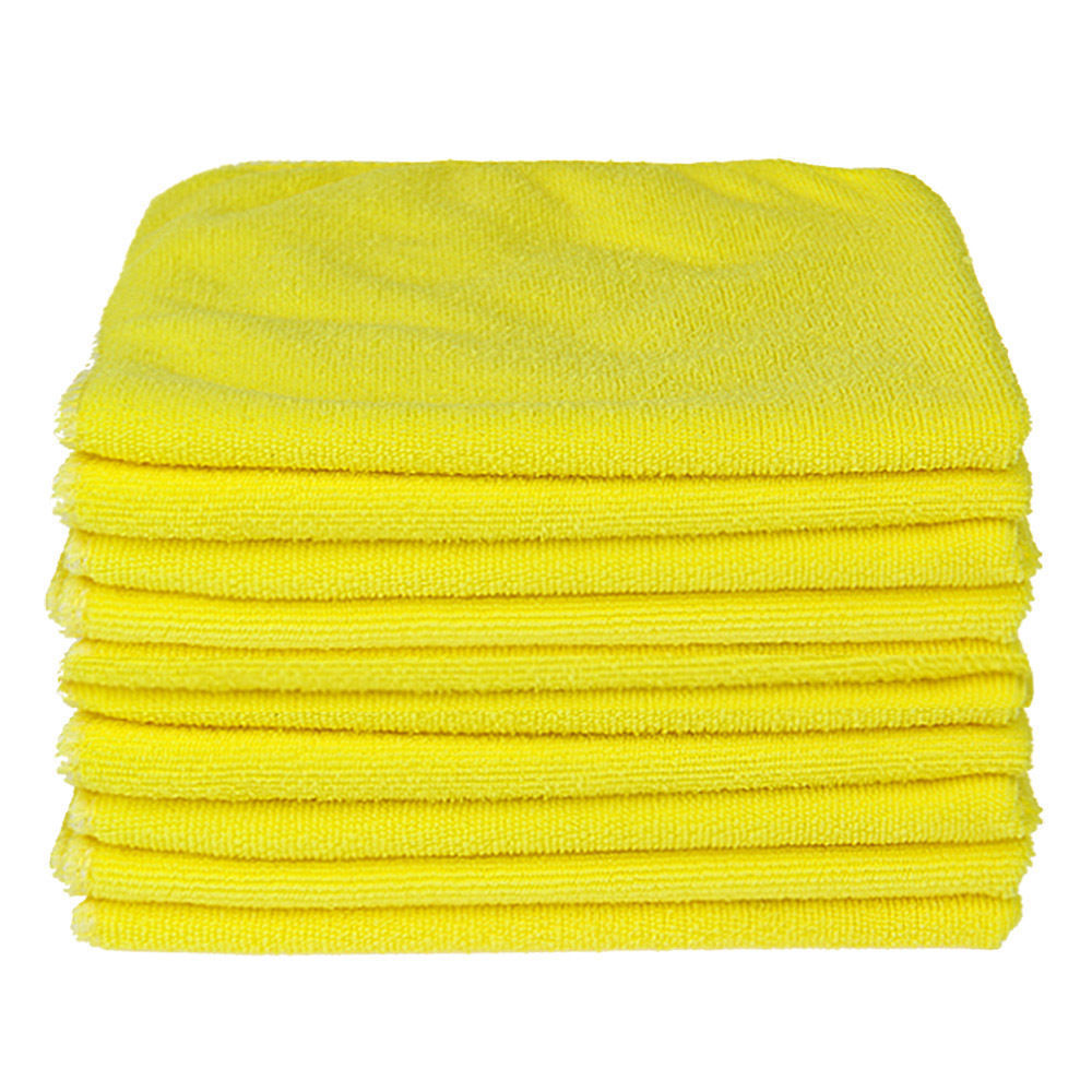 Ultra Soft Plush Microfibre Glass Cloth Car Cleaning Drying Wipe Towels 41x 41cm