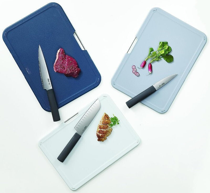 Joseph Joseph Nest Boards Plus 6pc Knife and Chopping Board Set - Grey