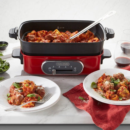 Morphy Richards 2.5L 1400W Electric Slow Cooker/Grill/Steam Multifunction Pot