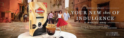 Moccona Barista Reserve Extra Dark Roast Espresso Coffee Capsules for Nespresso