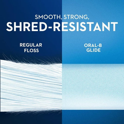 Oral-B 6-Pack Glide Health Clinical Deep Clean Dental Floss Mint 6 x 40M