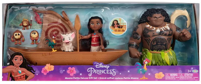 Disney Princess Dolls Deluxe Petite Storytelling Set Gift Set (3+ Years)