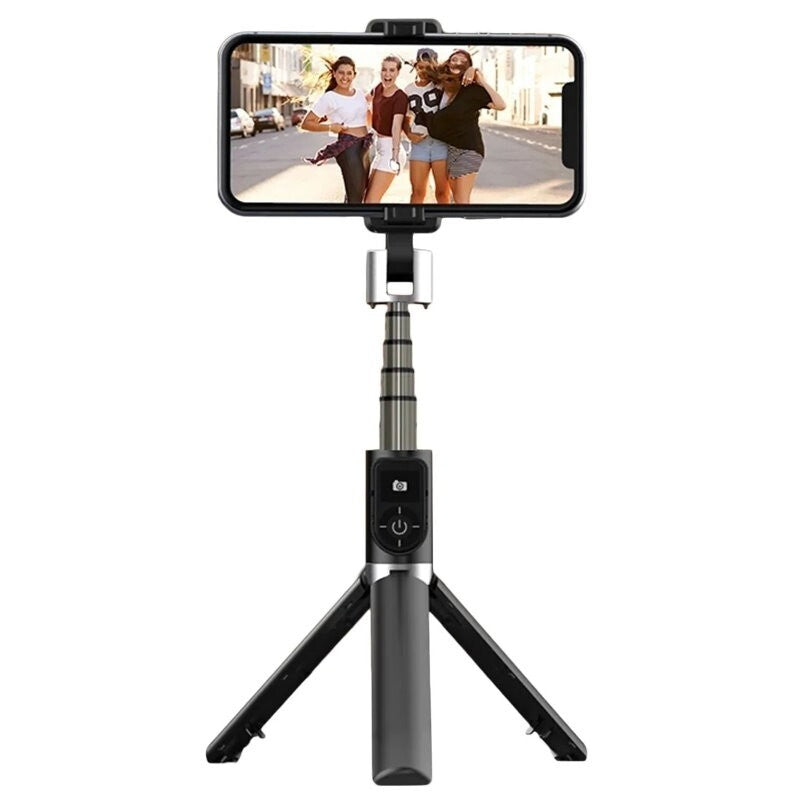 TEQ P70 Bluetooth Selfie Stick Tripod Portable Extendable Selfie Stick w/ Remote