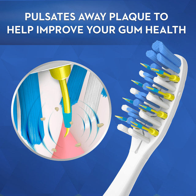 5 Packs Oral-B Pulsar Battery Power Soft Vibrating Bristles Toothbrush Oral Care