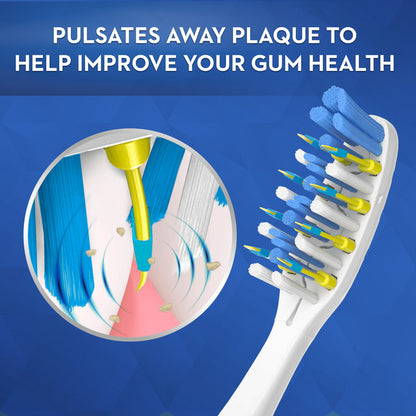 5 Packs Oral-B Pulsar Battery Power Soft Vibrating Bristles Toothbrush Oral Care