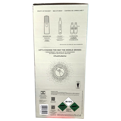Sodastream Terra Sparkling Water Drink Maker Mega Pack Soda Stream Machine 2x1L