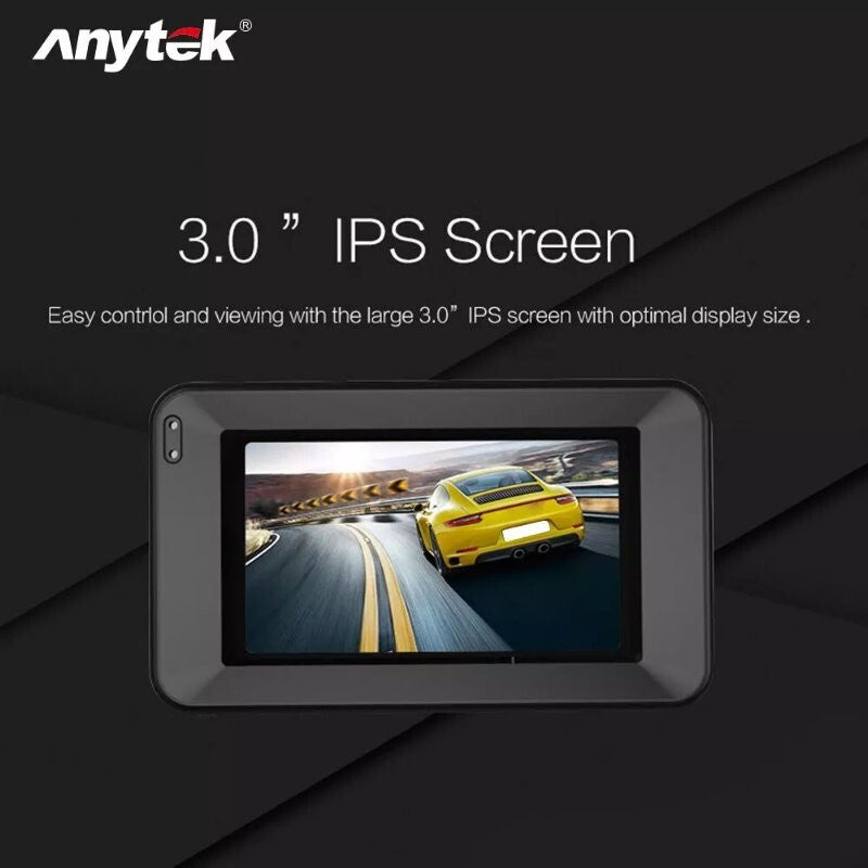 Anytek A78 Car Dash Cam Full HD 1080P Car DVR 170° w/ 24 Hour Parking Monitoring