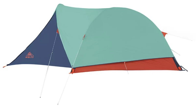 Kelty 4 Person Freestanding Rumpus Tent for Car Camping w/ Extra Large Vestibule
