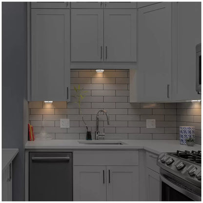 2 x Motion Activated Portable Stairway Under Cabinet Night Lighting Recharable