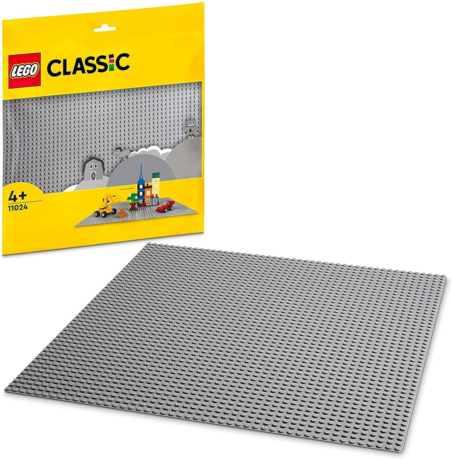 Kids Lego Classic Building Accessories Grey Baseplate base plate 11024 Playset