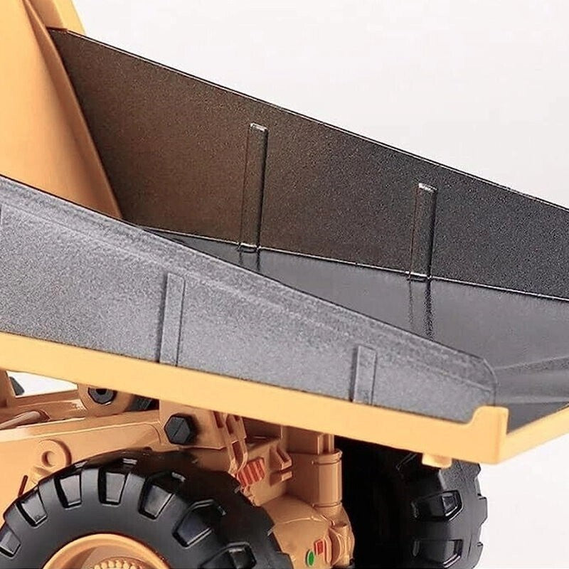 Yi Gong Toys 1:24 9CH 2.4G RC Construction Dump Truck Toy with Lights & Sounds