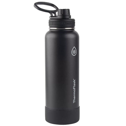 ThermoFlask 2-Pack Double Wall Vacuum Insulated Stainless Steel Water Bottles