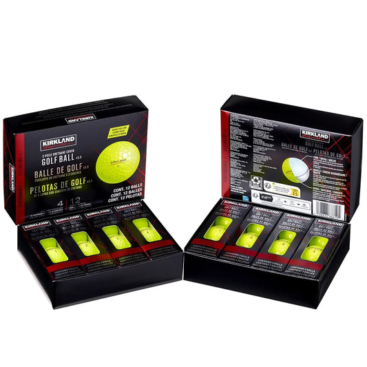 24 Kirkland Signature High Performance+ Plus Soft Urethane Cover Golf Balls USGA
