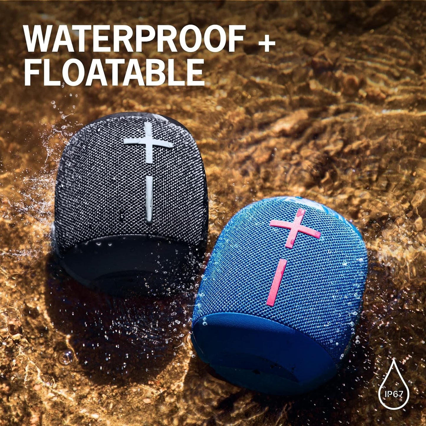 Ultimate Ears Wonderboom 3 Portable Wireless Outdoor Bluetooth Speaker HyperPink