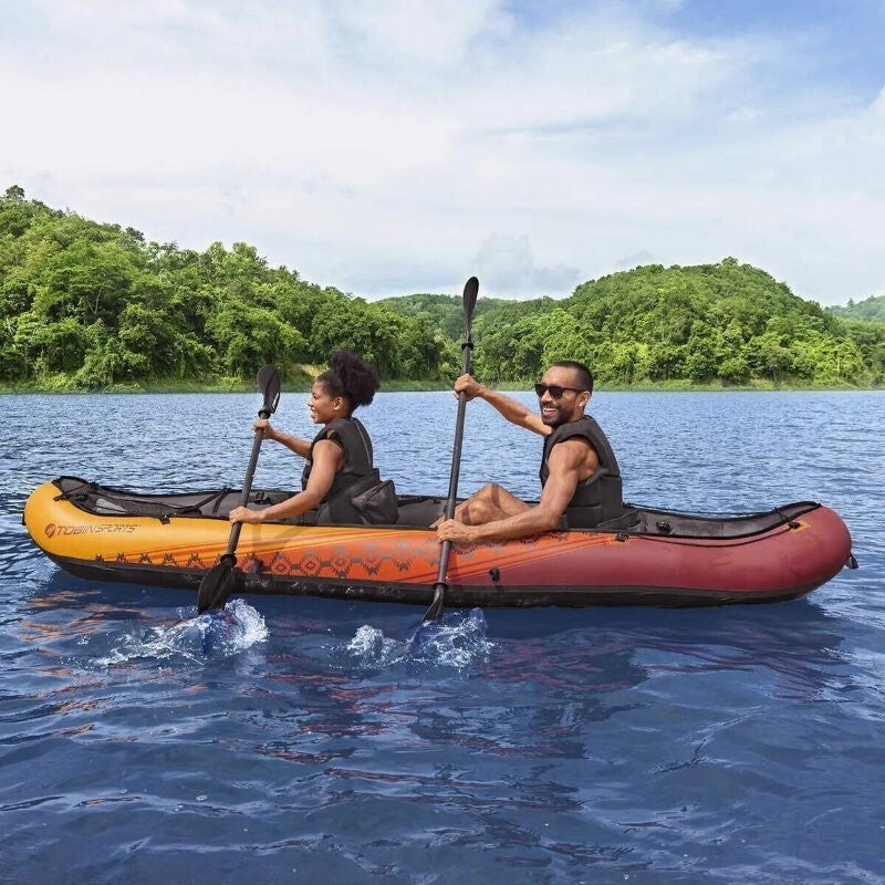 Tobin Sports Wavebreak Inflatable 2-Person Kayak 3.3 x 0.86M