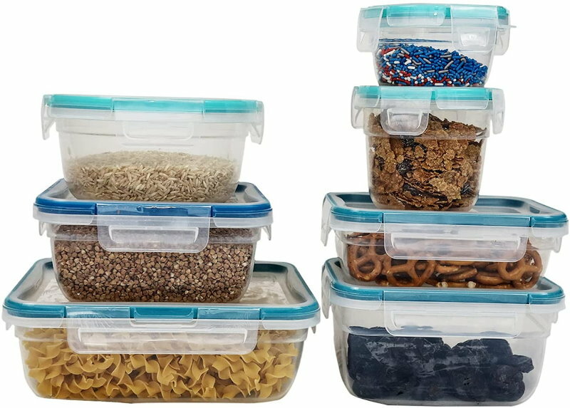 38-Piece Snapware BPA-Free Plastic Storage Container Set - Made in USA