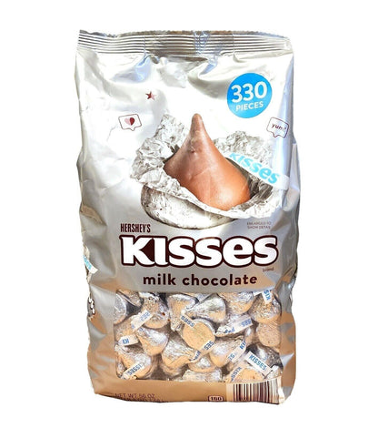 Hershey's Kisses Milk Chocolate 1.58kg 330pcs Delicious Kid Party Sweet USA Pack