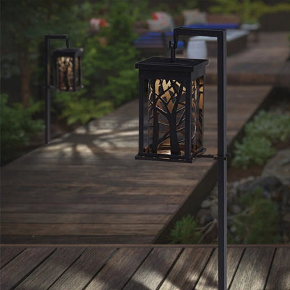 Naturally Solar GTX 2-Pack Shepherds Hook Landscape Light IP65 Auto On/Off