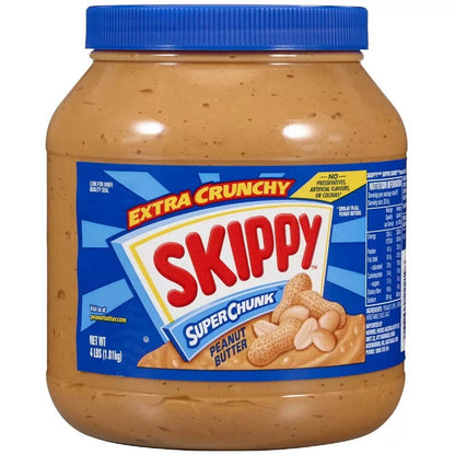 Skippy Creamy / Crunchy Peanut Butter 1.81kg - No Artificial Flavours or Colours