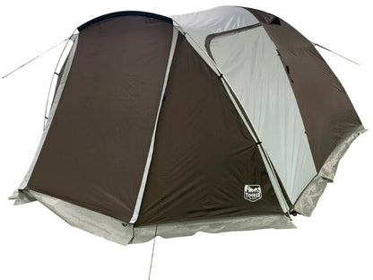 Timber Ridge 6 Person Family Waterproof Camping Dome Tent with Vestibule & Bag