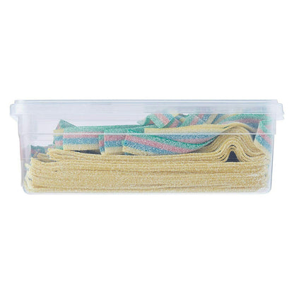 Fini Fantasy Belts Sour Rainbow Flavoured Kids Sweet Candy Lollies Snack 1.2kg
