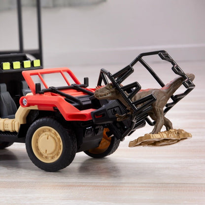 Matchbox RC Jurassic World Dino Catcher RC, Remote-Control Truck with Dinosaur