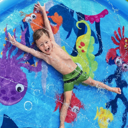 Bestway H2OGo Underwater Adventure Sprinkler Splash Pad 3m Outdoor Water Toy