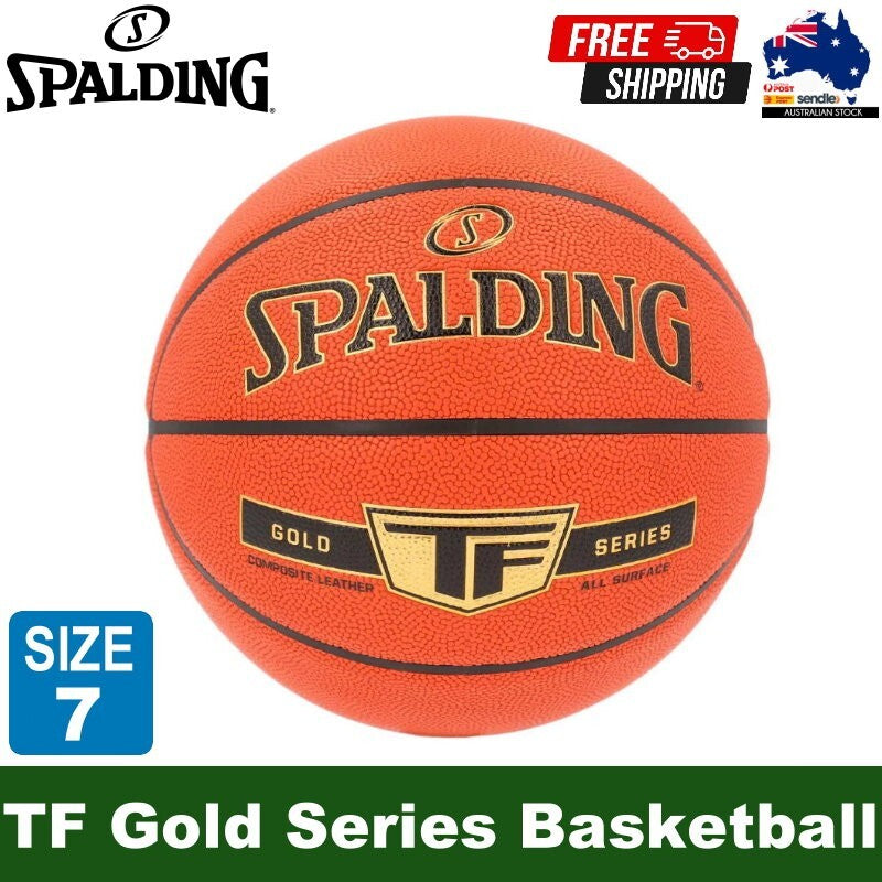 Spalding TF Gold Series All Surface Indoor & Outdoor Basketball - Size 7 (29.5")