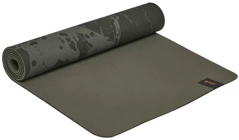 Lole Yoga Mat with 2-In-1 Strap Carry Strap & Resistance Band w/ Exercise Guide