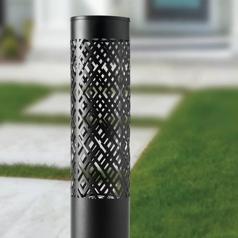 GTX Naturally Solar 2-Pack 20 Lumen Metal Solar Bollard LED Pathway Lights 56cm