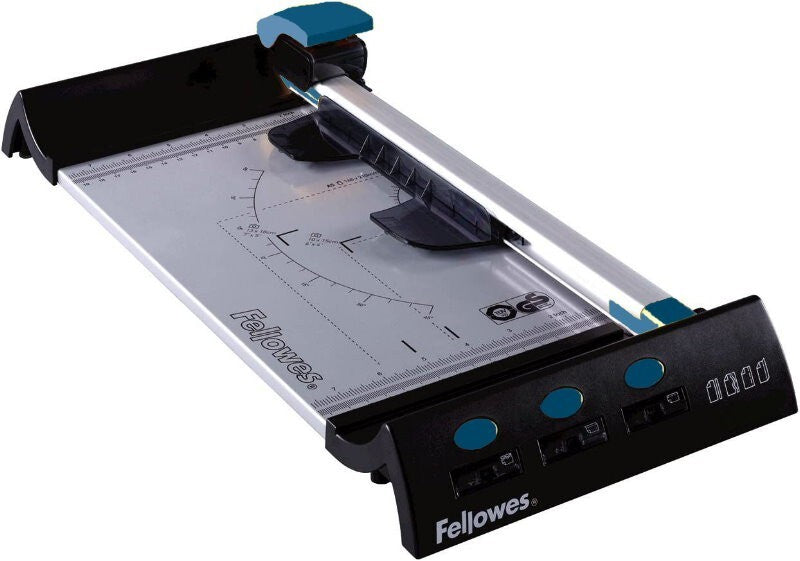 Fellowes Neutron Plus A4 Rotary Paper Trimmer Small Office 10 Sheets 54101