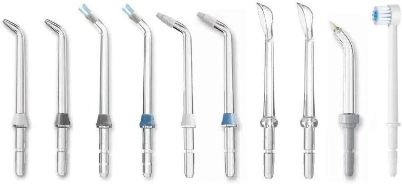Waterpik Ultra & Travel Cordless Plus Water Flosser Pack +10 Accessory Tip