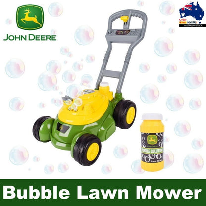 John Deere Bubble Lawn Mower for Toddlers Automatic Bubble Blowing Machine