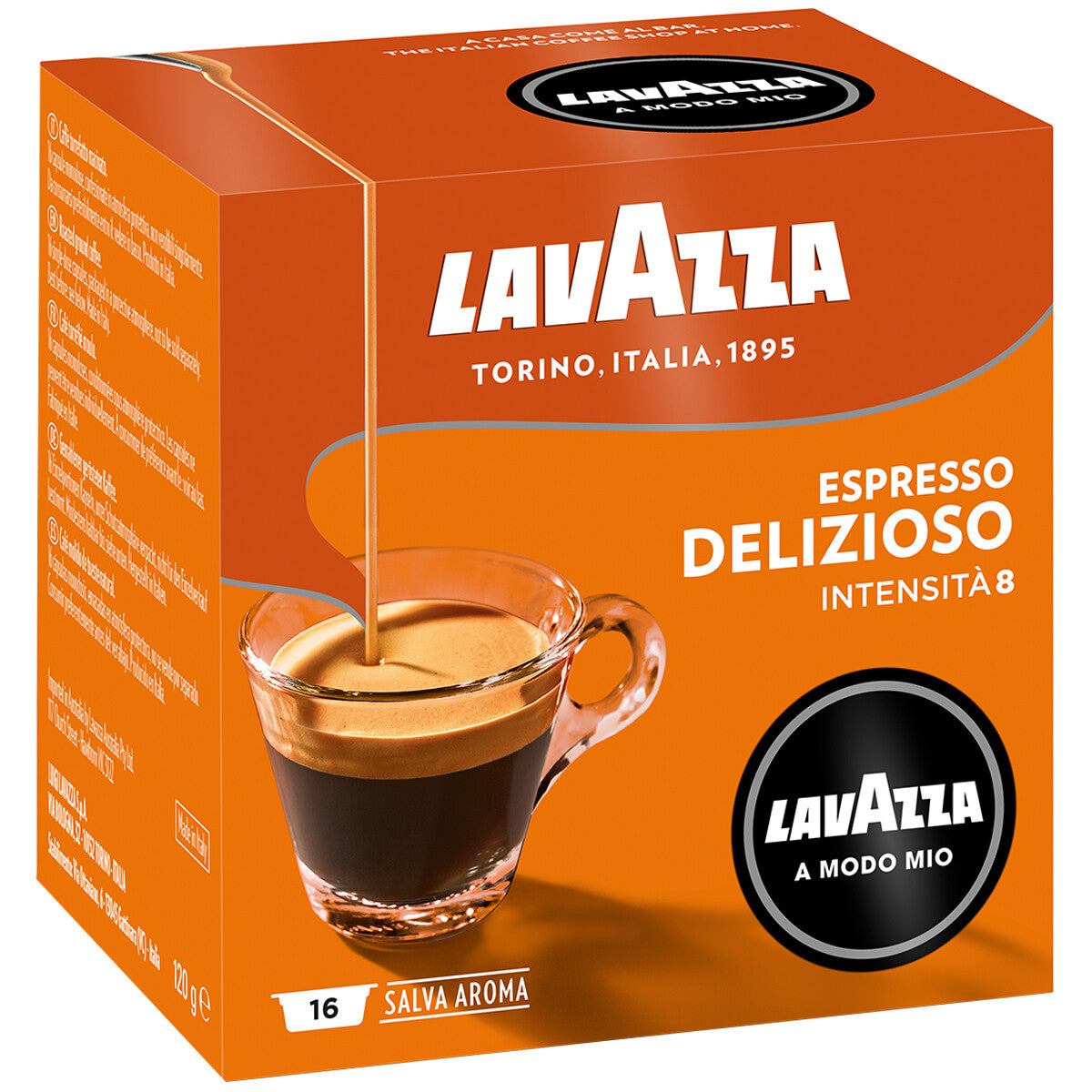 Lavazza A Modo Mio Espresso Coffee Machine Capsule Pod Rossa Passionale Intenso