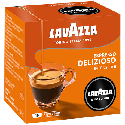 Lavazza A Modo Mio Espresso Coffee Machine Capsule Pod Rossa Passionale Intenso