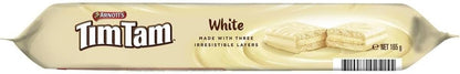 6 x 165g Arnott's Tim Tam Value Family Pack Malted White Chocolate Biscuits