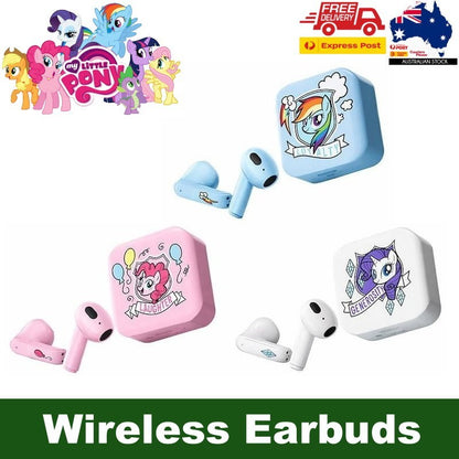Disney My Little Pony MLP-E07 Wireless Bluetooth Earbuds Headphones for Kids