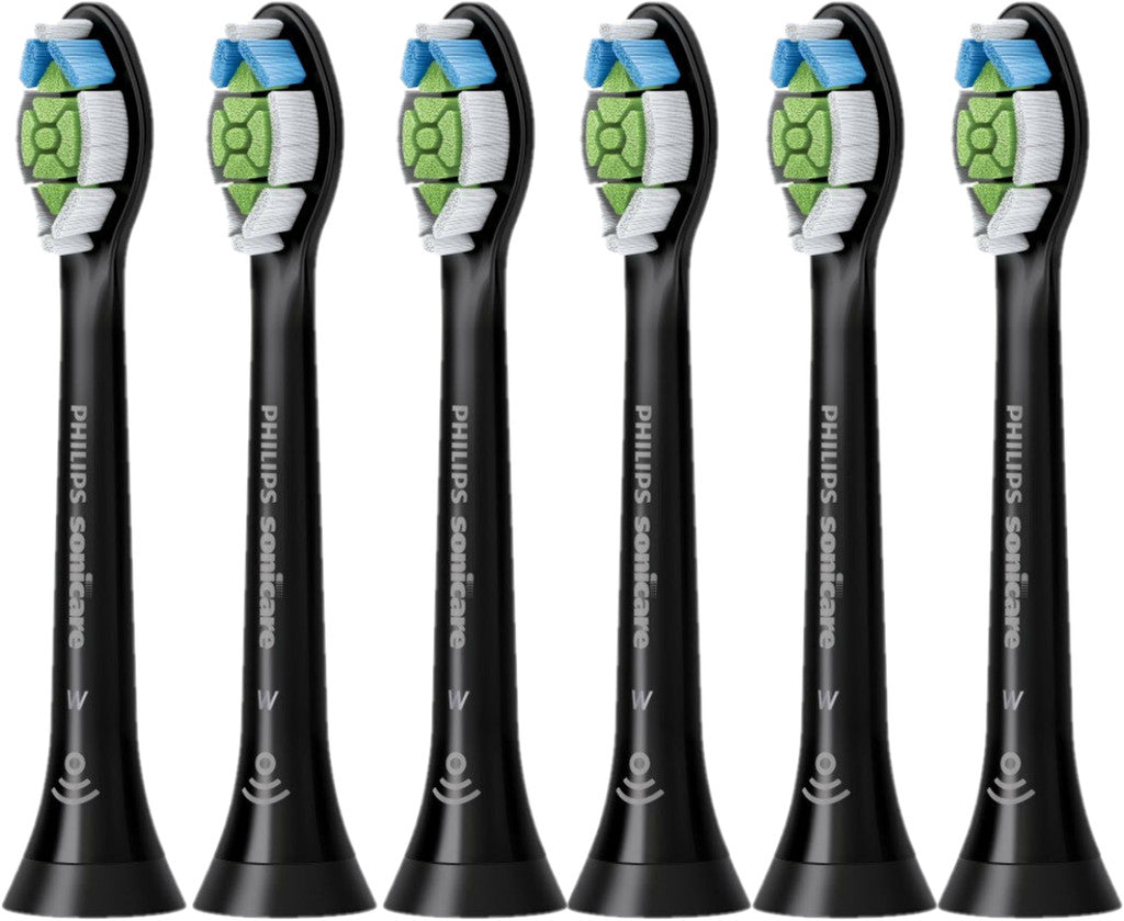 6 x Philips Sonicare W2 Optimal White Toothbrush Replacement Head Oral Health