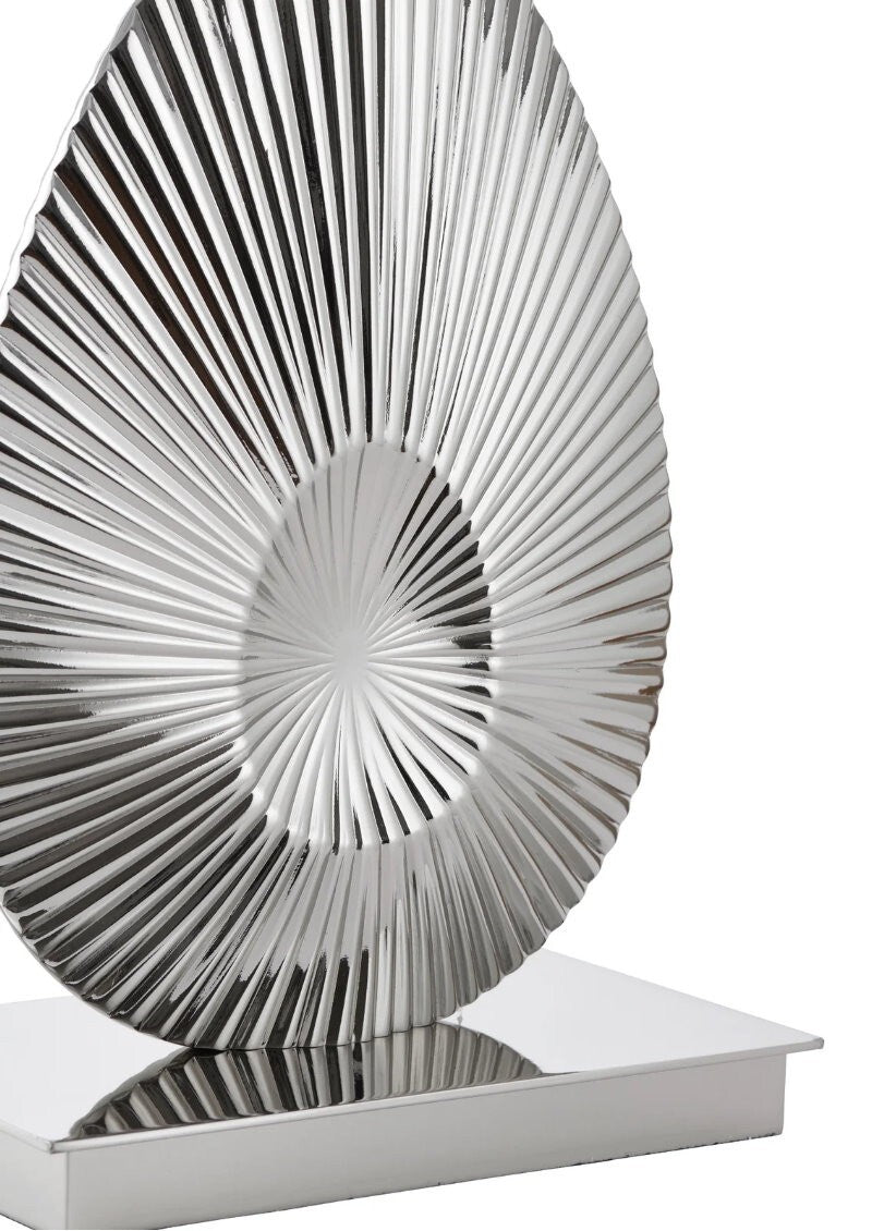 Simeto Table Light 60W SW Polished Nickel Die Cast Aluminium Alloy - 60cm Height